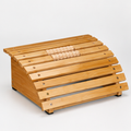 Ergonomic Wooden Footrest